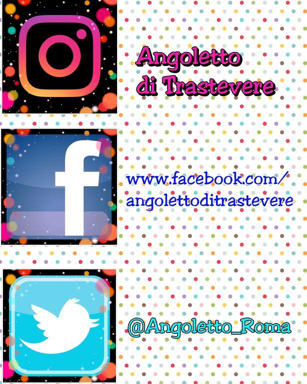 Angoletto Di Trastevere Rome Extérieur photo